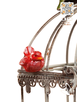 Stampo uccellino di cioccolato