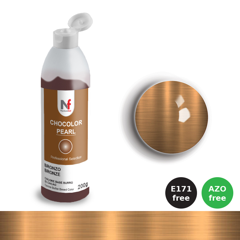 Burro di Cacao BRONZO PERLATO AZO FREE 200g.