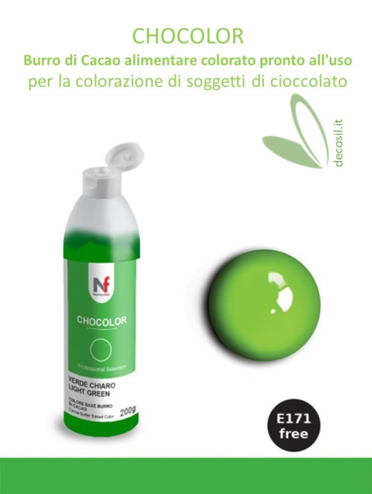Burro di Cacao VERDE CHIARO 200g.