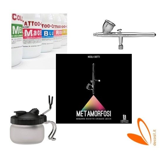 KIT PER AEROGRAFIA INDIRETTA SPECULARE LUCIDA