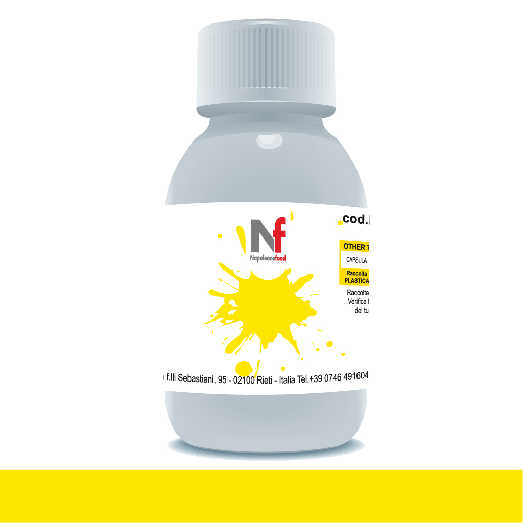 GIALLO COLORE PER STAMPA ALIMENTARE 50g