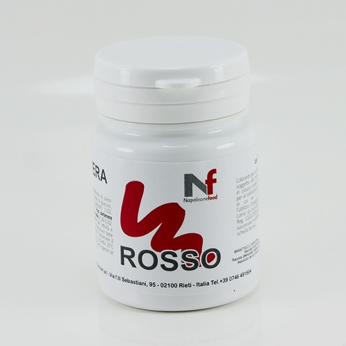 Tempera alimentare colore ROSSO