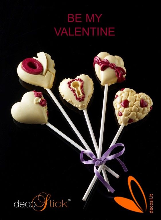 Stampo lollipop Cuori d'Amore Stampo lollipop Cuori d'Amore