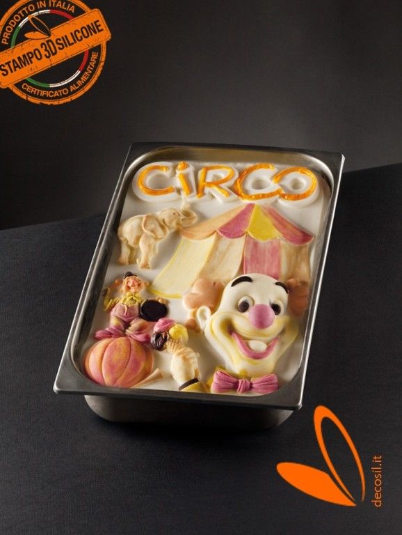 Stampo Tablet Gelato Circo