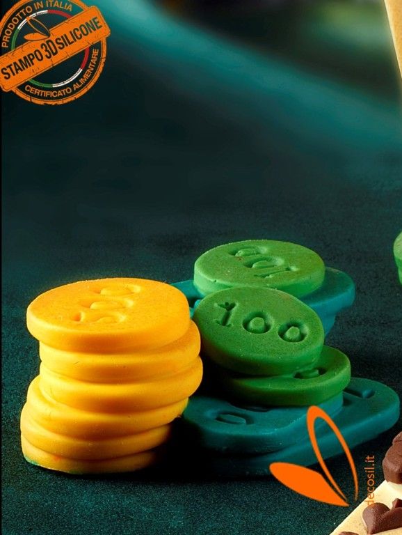 Stampo Pacchetto Fiches da Poker