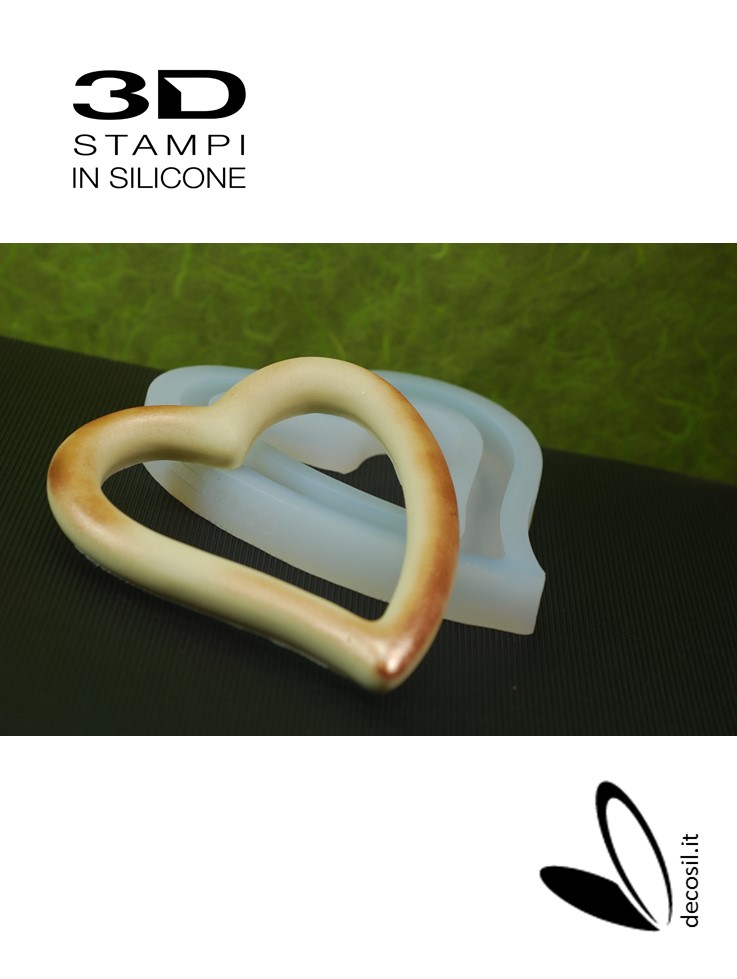 Stampo Cornice a Cuore