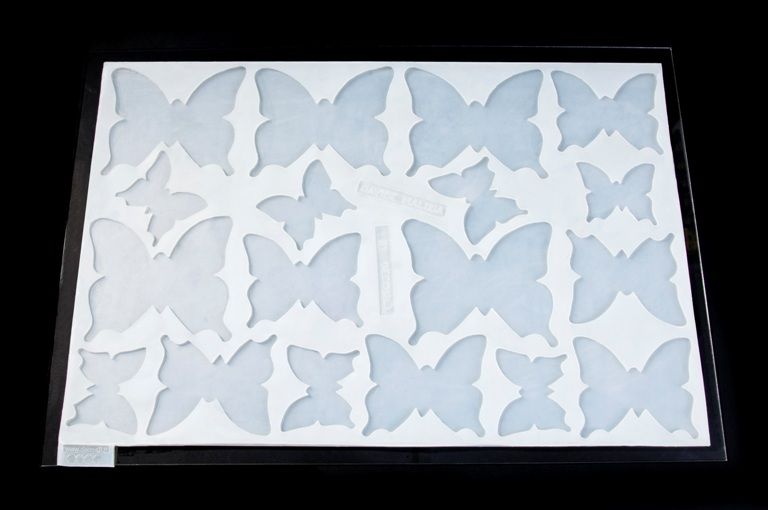 Stampo Tablet Chablon Farfalle Linea Malizia