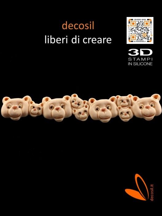 Stampo Decoro Bordura Orsetti